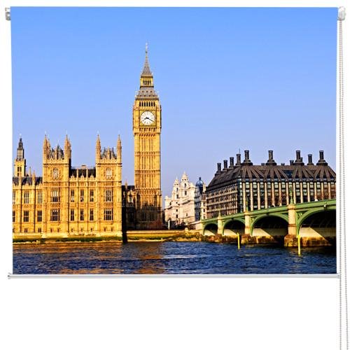 Big Ben and Westminster Bridge Printed Picture Photo Roller Blind - RB267 - Art Fever - Art Fever