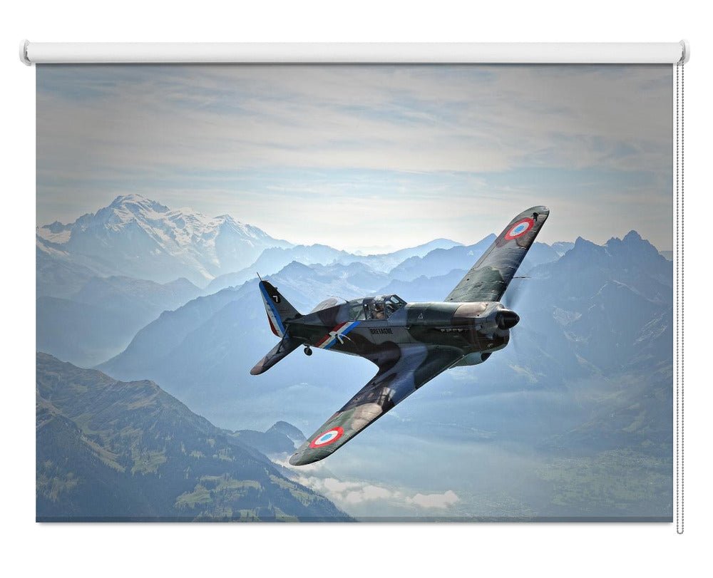 Bretagne War Plane Fighter jet Printed Picture Photo Roller Blind - 1X2171139 - Pictufy - Art Fever