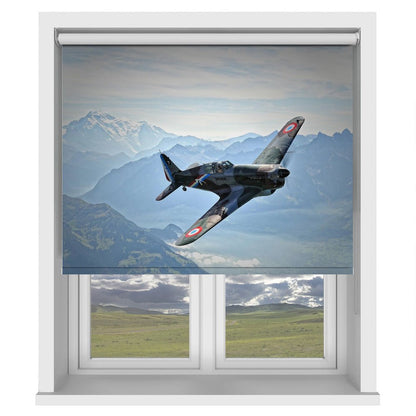 Bretagne War Plane Fighter jet Printed Picture Photo Roller Blind - 1X2171139 - Pictufy - Art Fever