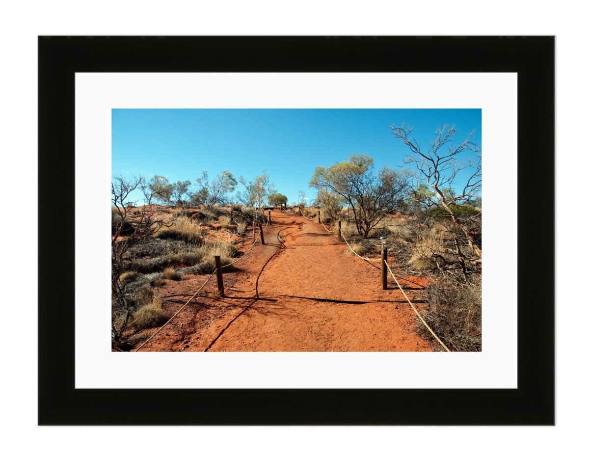Bright And Sunny Day In The Australian Outback Framed Mounted Print Picture - FP10 - Art Fever - Art Fever