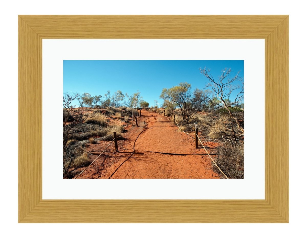 Bright And Sunny Day In The Australian Outback Framed Mounted Print Picture - FP10 - Art Fever - Art Fever