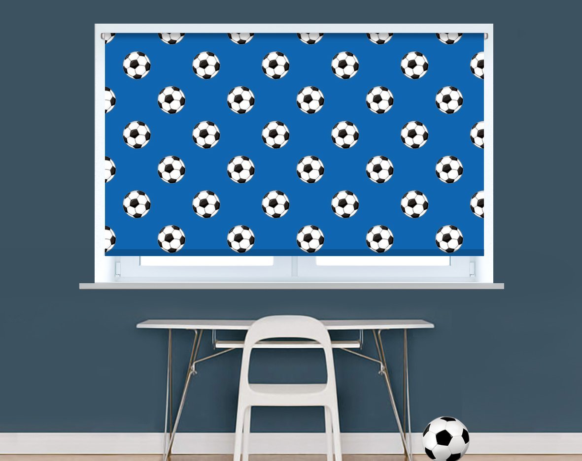 Brighton Football Pattern Image Printed Picture Photo Roller Blind - RB9398 - Art Fever - Art Fever
