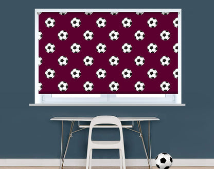 Burnley Football Pattern Image Printed Picture Roller Blind - RB931 - Art Fever - Art Fever
