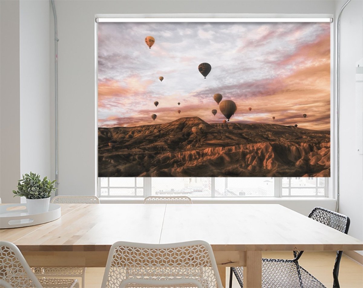 Cappodocia Hot Air Balloon Printed Picture Photo Roller Blind - 1X1194818 - Art Fever - Art Fever