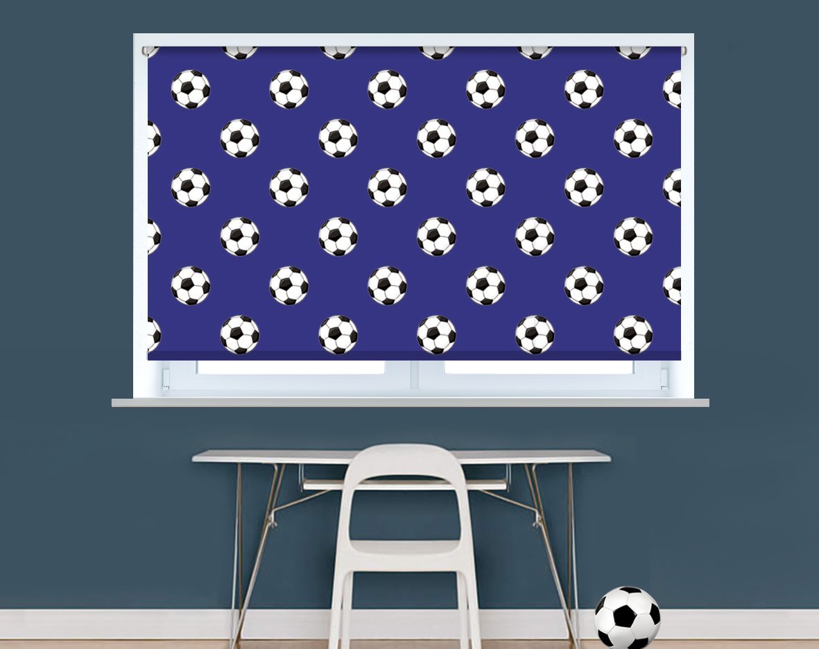 Chelsea Football Pattern Image Printed Picture Photo Roller Blind - RB932 - Art Fever - Art Fever