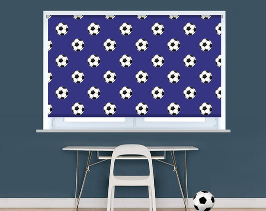 Chelsea Football Pattern Image Printed Picture Photo Roller Blind - RB932 - Art Fever - Art Fever