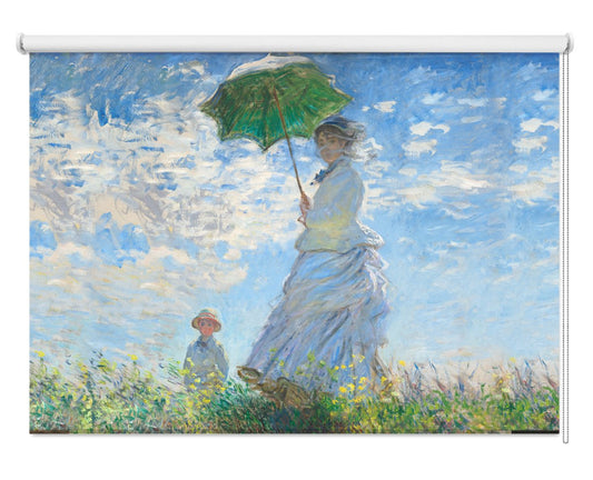 Claude Monet's Madame Monet and Her Son Printed Photo Roller Blind - RB1261 - Art Fever - Art Fever