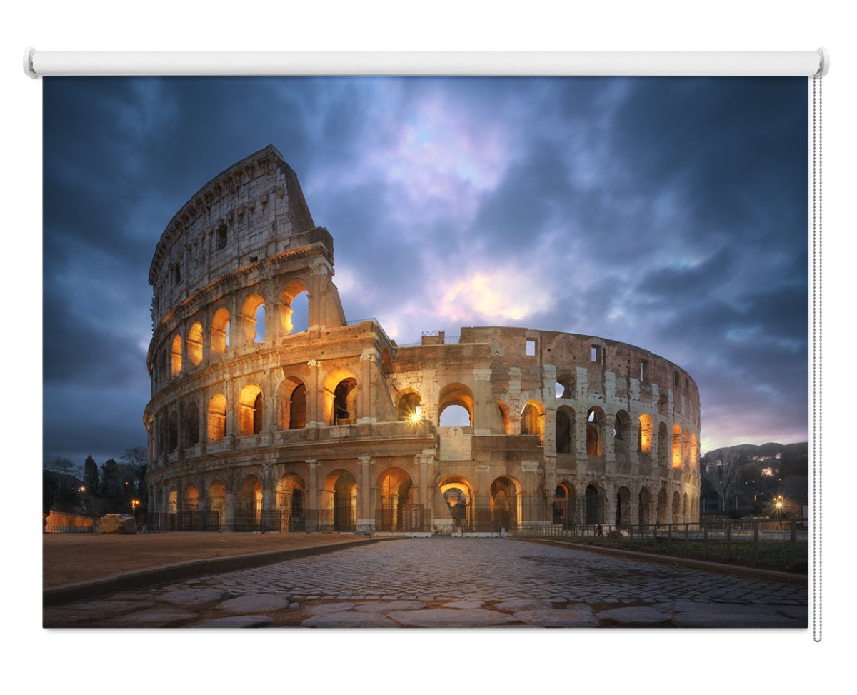Colosal Colosseum Printed Picture Photo Roller Blind - 1X1652768 - Art Fever - Art Fever