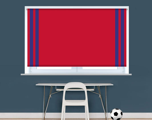 Crystal Palace Football Colours Image Printed Picture Photo Roller Blind - RB9396 - Art Fever - Art Fever