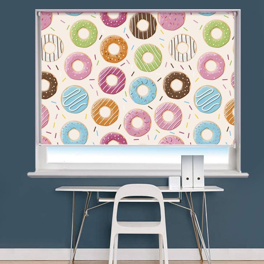 Donut Printed Photo Picture Roller Blind - RB717 - Art Fever - Art Fever