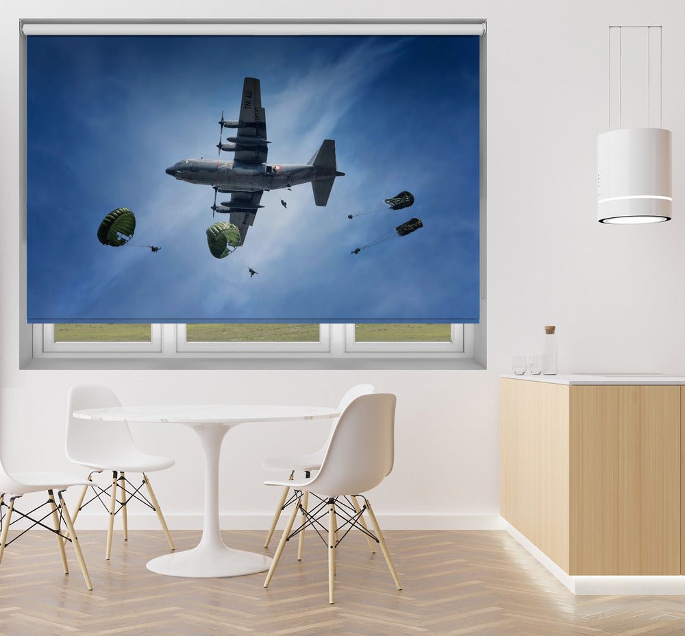 Drop Zone Paratroopers Printed Picture Photo Roller Blind - 1X1503802 - Pictufy - Art Fever