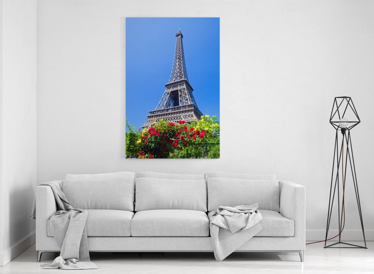 Eiffel Tower Seen From Champ De Mars Paris Canvas Print Picture - SPC269 - Art Fever - Art Fever