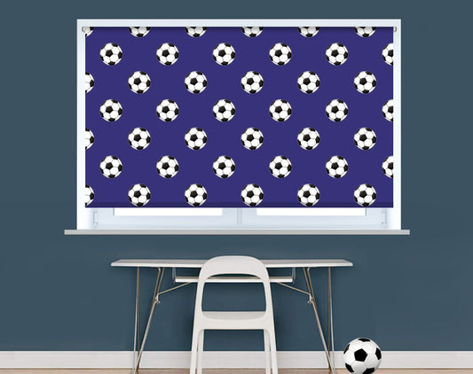 Everton Football Pattern Image Printed Picture Photo Roller Blind - RB9403 - Art Fever - Art Fever