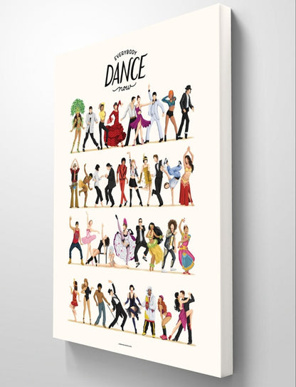 Everybody Dance Now 🕺 Canvas Print Picture Wall Art - 1X2624972 - Art Fever - Art Fever