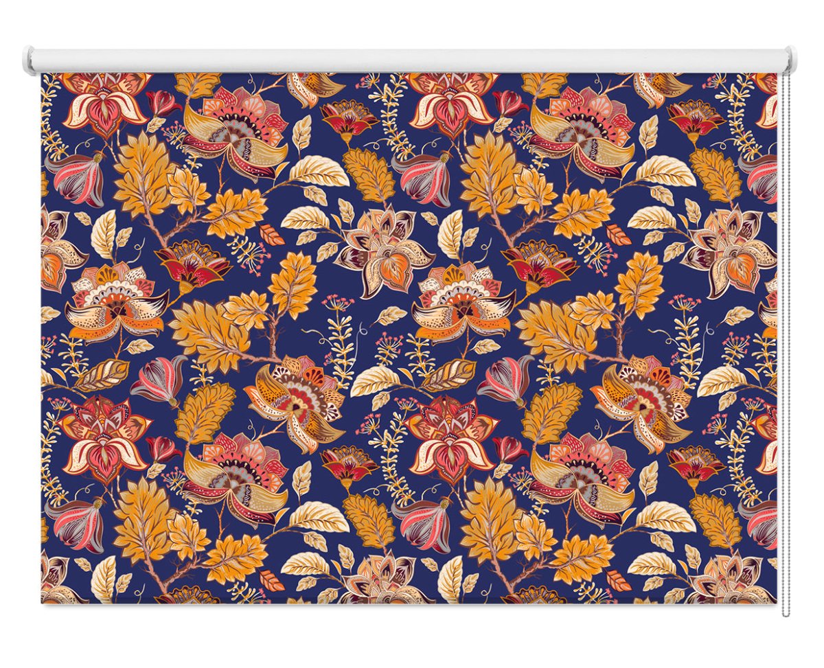 Floral Seamless Pattern Paisley Design Printed Photo Roller Blind - RB1224 - Art Fever - Art Fever