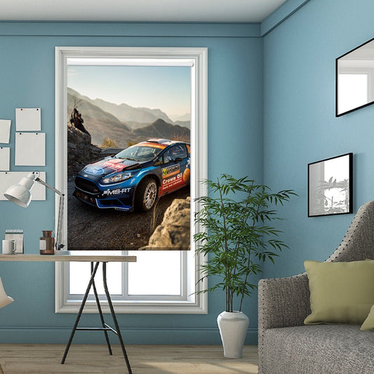 Ford Fiesta R5 Printed Picture Photo Roller Blind - 1X2183116 - Art Fever - Art Fever