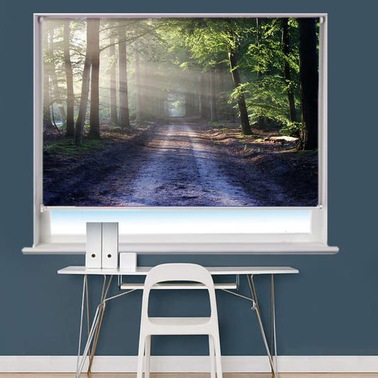 Forest Path Printed Picture Photo Roller Blind - RB789 - Art Fever - Art Fever