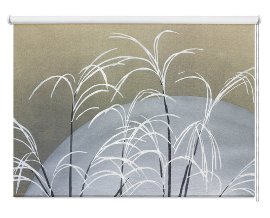 Frost from Momoyogusa–Flowers of a Hundred Generations (1909) by Kamisaka Sekka Printed Picture Photo Roller Blind - RB1299 - Art Fever - Art Fever