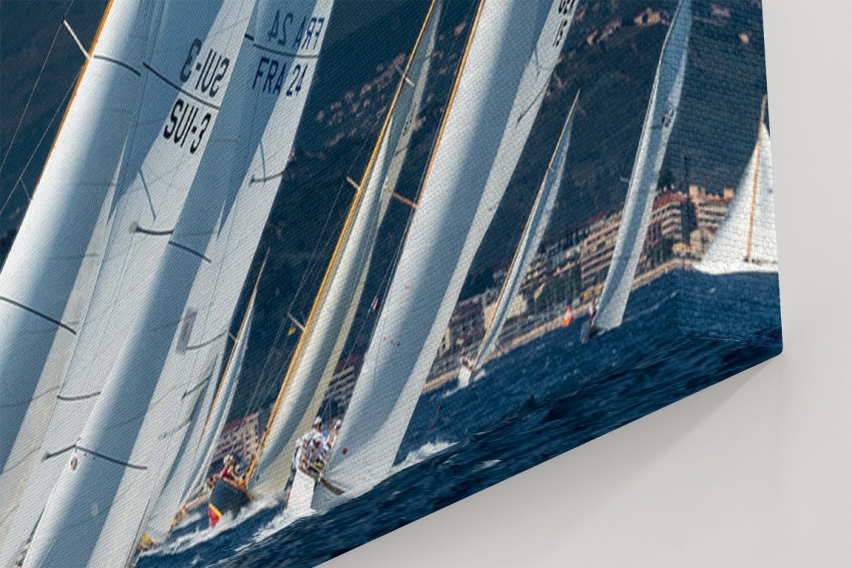 Full Speed Yacht Race Canvas Print Picture - 1X1259894 - Art Fever - Art Fever