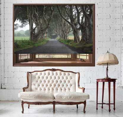 Game of Thrones Forest Printed Picture Photo Roller Blind - RB512 - Art Fever - Art Fever