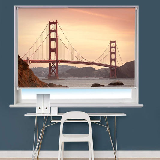 Golden Gate Bridge San Francisco Printed Picture Roller Blind - RB739 - Art Fever - Art Fever