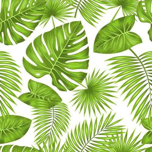 Green Tropical Leaves Floral Printed Picture Photo Roller Blind - RB526 - Art Fever - Art Fever