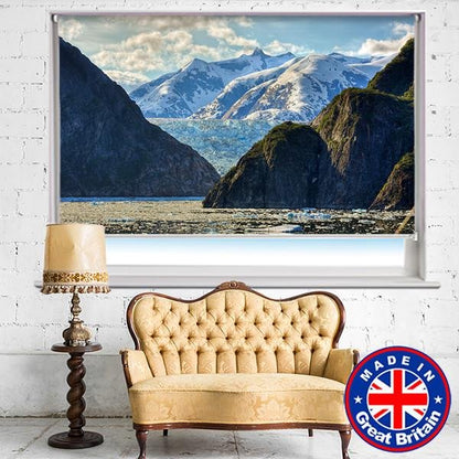 Ice Mountain Landscape Printed Picture Photo Roller Blind - RB562 - Art Fever - Art Fever