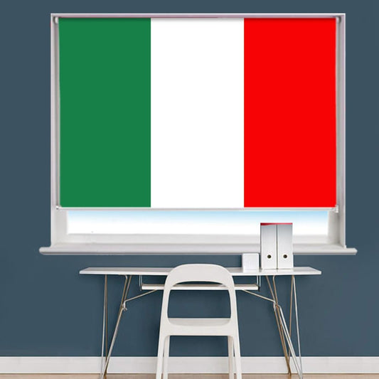 Italian Italy Flag Printed Picture Roller Blind - RB756 - Art Fever - Art Fever