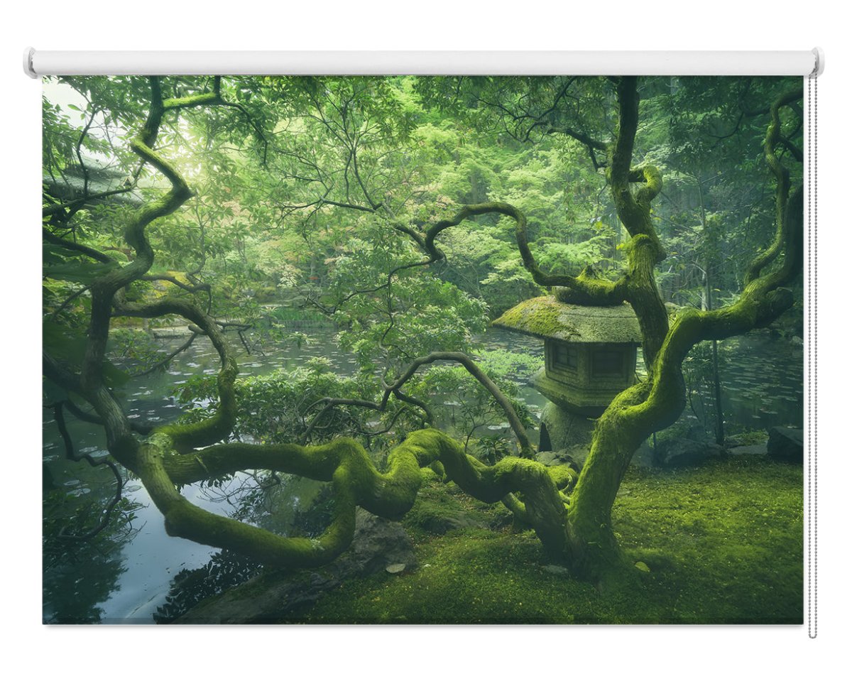 Japanese Tree Picture Printed Photo Roller Blind - RB1937809 - Art Fever - Art Fever