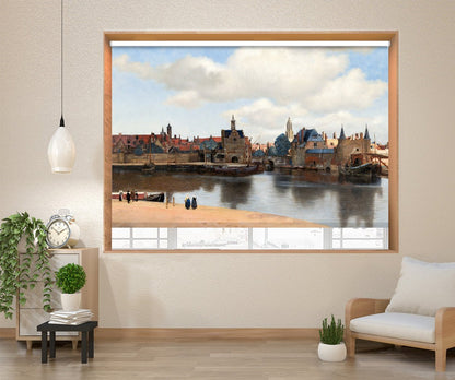 Johannes Vermeer’s View of Delft Printed Photo Roller Blind - RB1266 - Art Fever - Art Fever