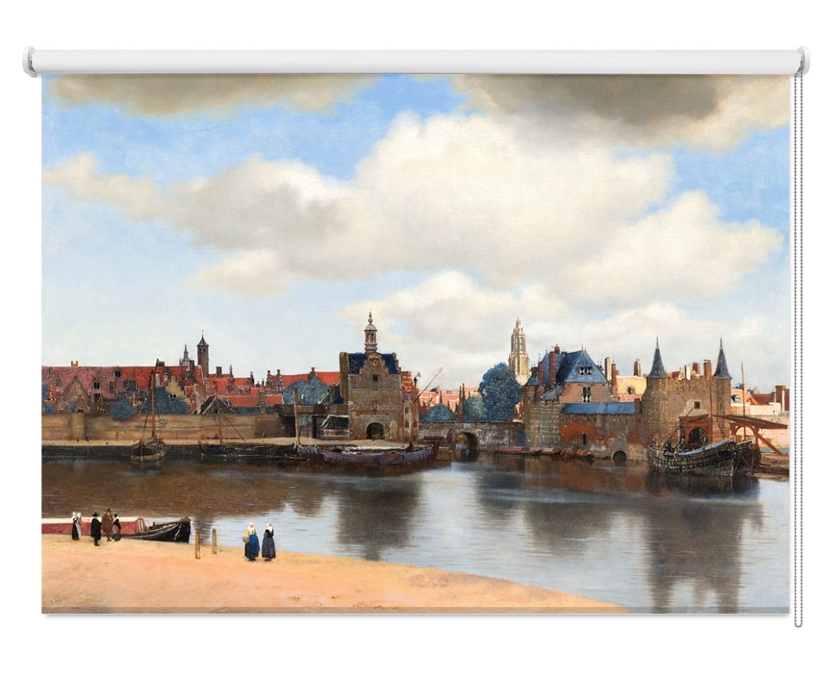 Johannes Vermeer’s View of Delft Printed Photo Roller Blind - RB1266 - Art Fever - Art Fever