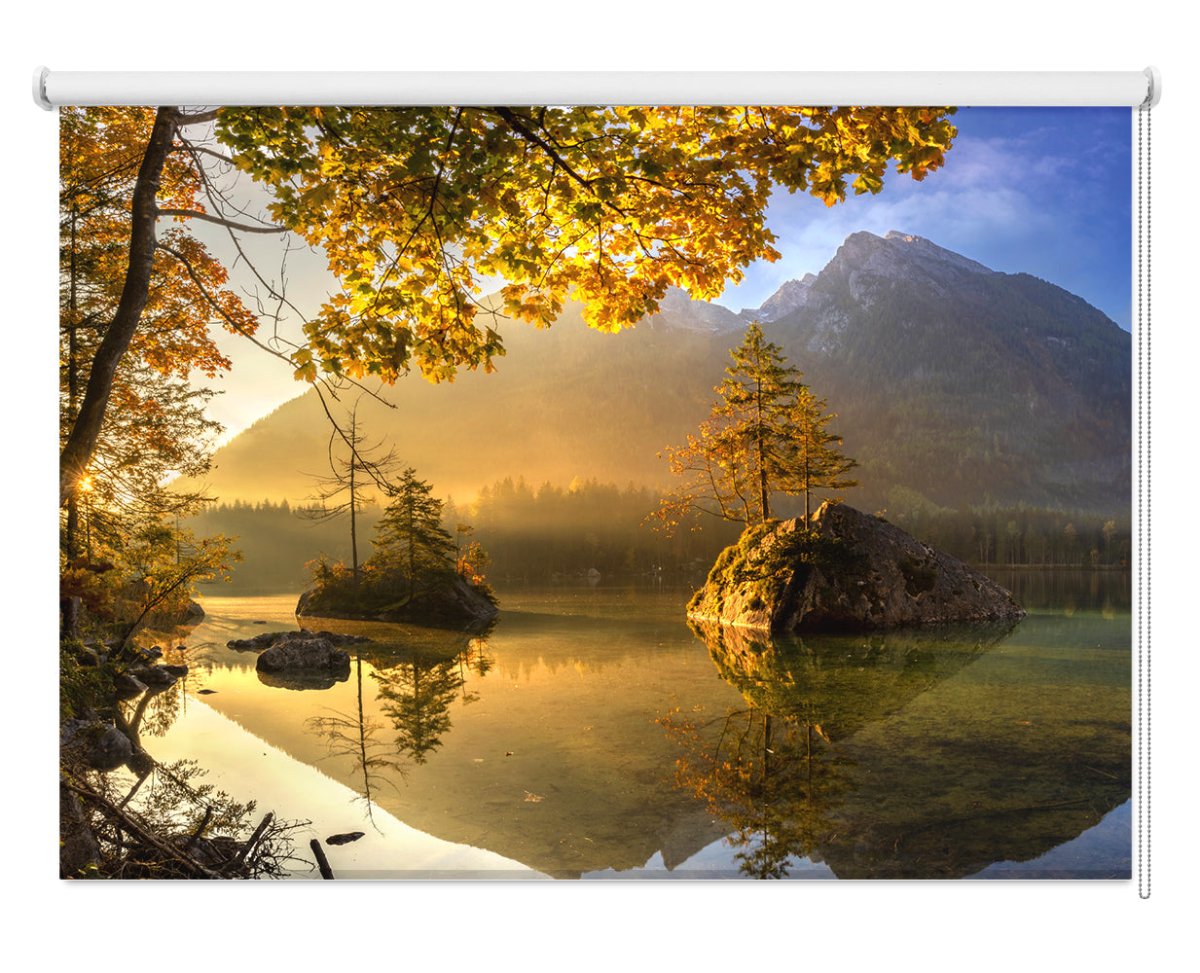 Lake hintersee Field Printed Photo Roller Blind - 1X1730746 - Art Fever - Art Fever