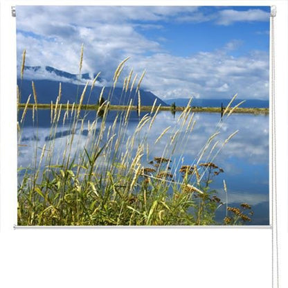 lake view in Idaho Printed Picture Photo Roller Blind - RB115 - Art Fever - Art Fever