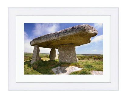 Lanyon Quoit Prehistoric Stones In Cornwall Framed Mounted Print Picture - FP27 - Art Fever - Art Fever