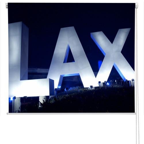LAX Airport Sign Printed Picture Photo Roller Blind - RB90 - Art Fever - Art Fever