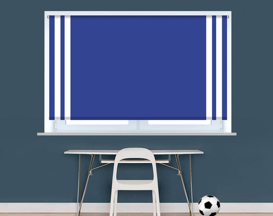 Leicester Football Colours Image Printed Picture Photo Roller Blind - RB9405 - Art Fever - Art Fever
