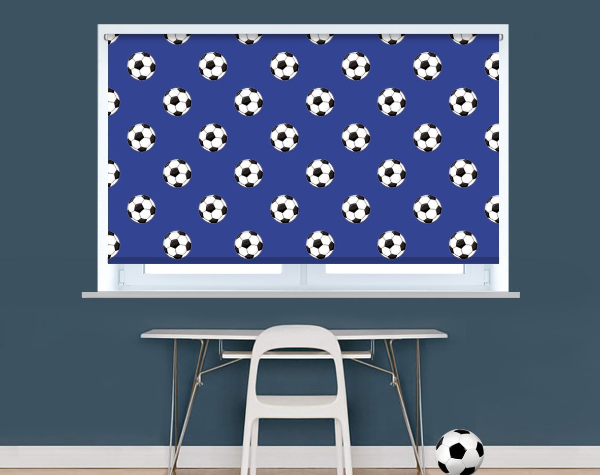 Leicester Football Pattern Image Printed Picture Photo Roller Blind - RB9406 - Art Fever - Art Fever