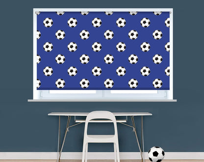 Leicester Football Pattern Image Printed Picture Photo Roller Blind - RB9406 - Art Fever - Art Fever