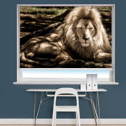 Lion Image Printed Roller Blind - RB846 - Art Fever - Art Fever