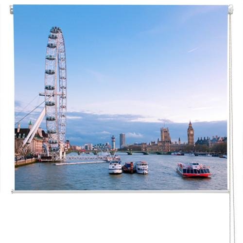 London Eye Printed Picture Photo Roller Blind - RB36 - Art Fever - Art Fever