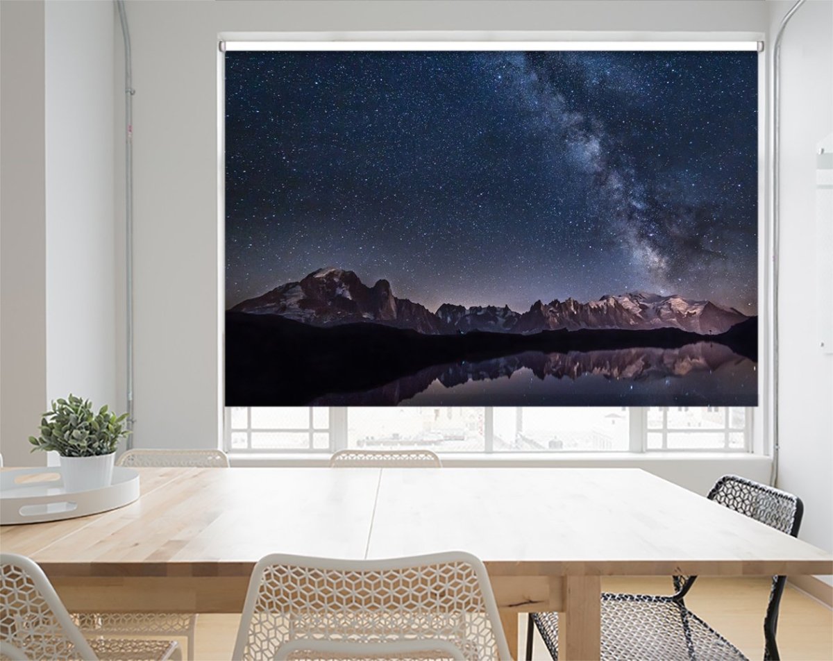 Lost In The Stars Printed Picture Photo Roller Blind- 1X56760 - Art Fever - Art Fever