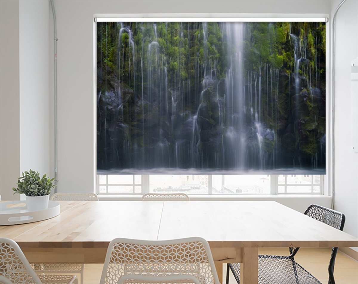 Magical Waterfall Printed Picture Photo Roller Blind- 1X1293009 - Art Fever - Art Fever
