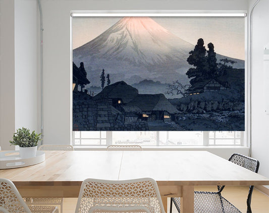 Mount Fuji From Mizukubo by Hiroaki Takahashi Printed Photo Roller Blind - RB1242 - Art Fever - Art Fever