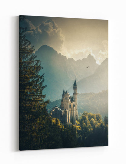 Neuschwanstein Castle Canvas Print Wall Art - 1X1954274 - Art Fever - Art Fever