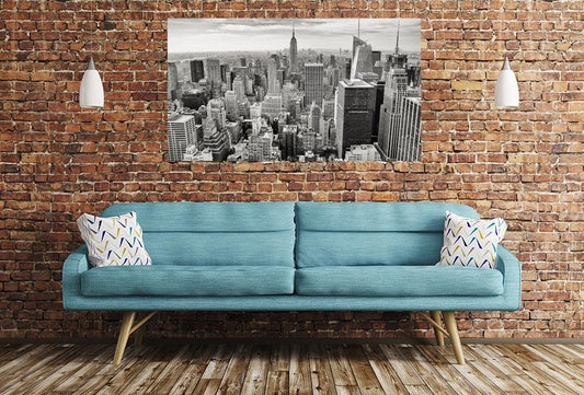 New York City Scene Image Printed Onto A Single Panel Canvas - SPC83 - Art Fever - Art Fever