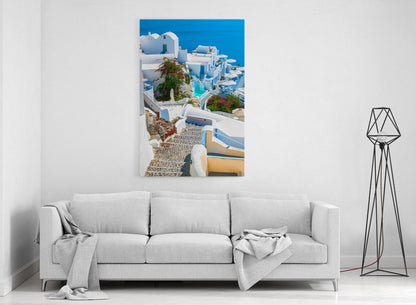 Oia Santorini Greece Canvas Print Picture - SPC256 - Art Fever - Art Fever