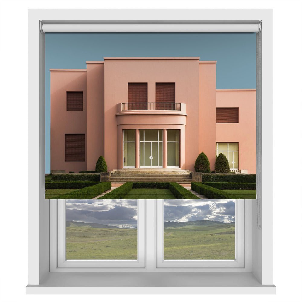 Peach Fuzz Architecture Printed Picture Photo Roller Blind - 1X1227746 - Pictufy - Art Fever