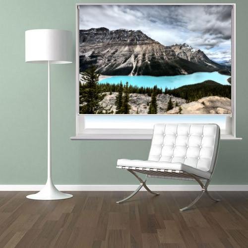Peyto Lake in Canada Printed Picture Photo Roller Blind - RB45 - Art Fever - Art Fever