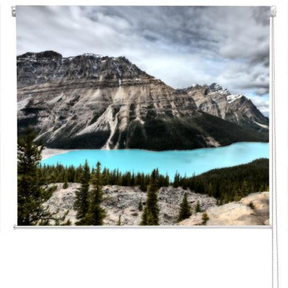 Peyto Lake in Canada Printed Picture Photo Roller Blind - RB45 - Art Fever - Art Fever
