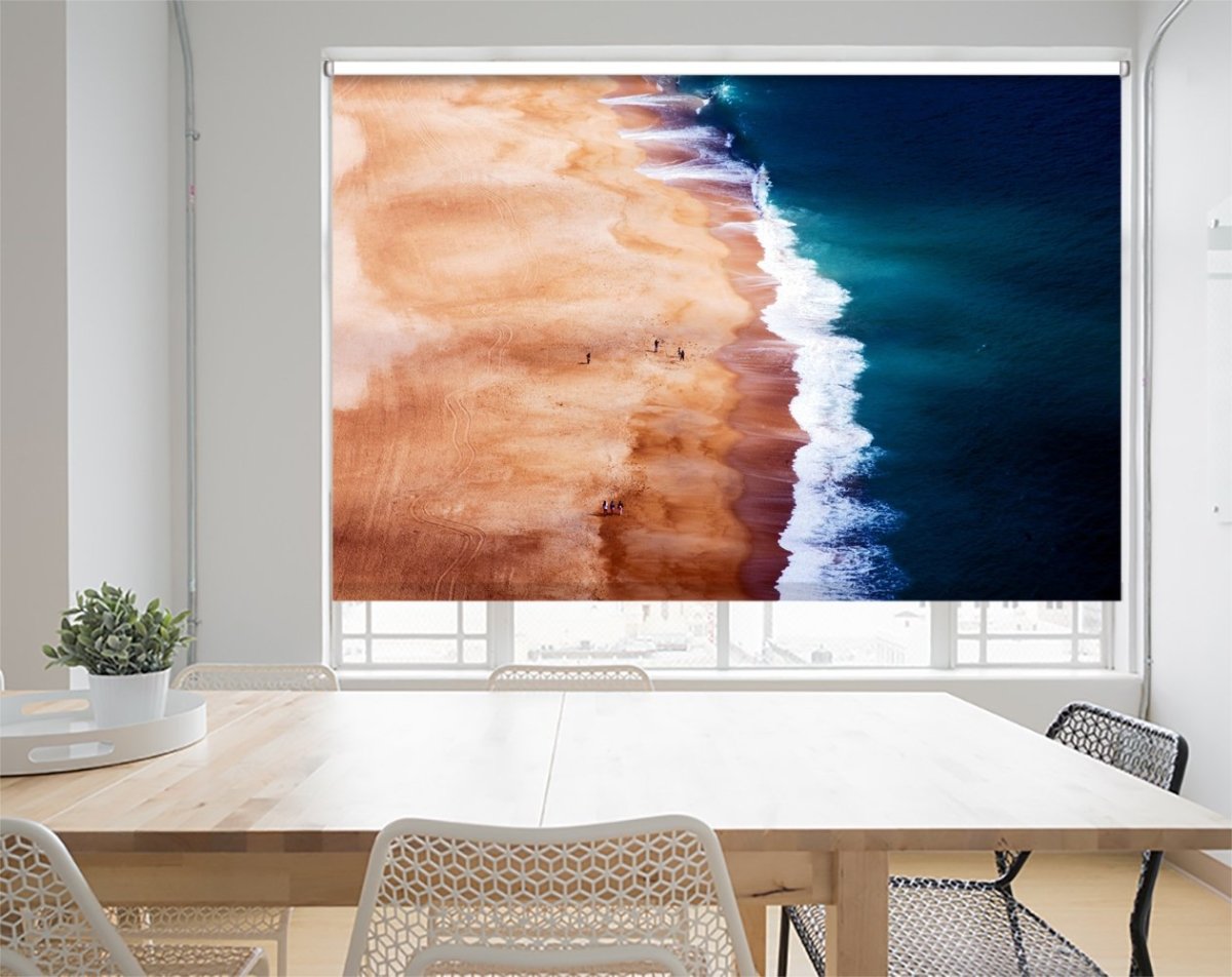 Portuguese Coastline Printed Picture Photo Roller Blind- 1X1082987 - Art Fever - Art Fever